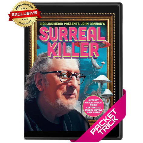 Surreal Killer Packet Trick by John Bannon (Card Not Included) - Click Image to Close